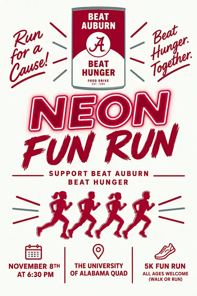BABH NEON RUN logo