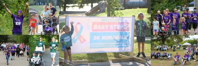 Baby Steps 5k Run/Walk Kalamazoo logo