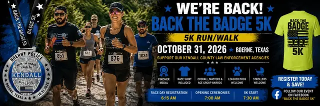 Back the Badge 5K logo