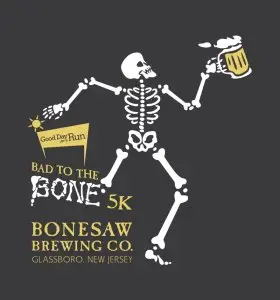 Bad to the Bone 5K logo