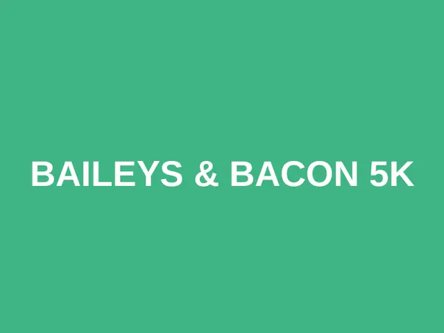 Baileys & Bacon 5K logo