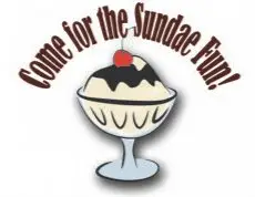 Bakersfield Hot Fudge Sundae Run logo