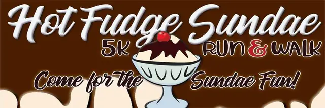 Bakersfield Hot Fudge Sundae Run logo