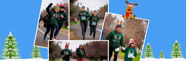Bakersfield Rudolph Run logo