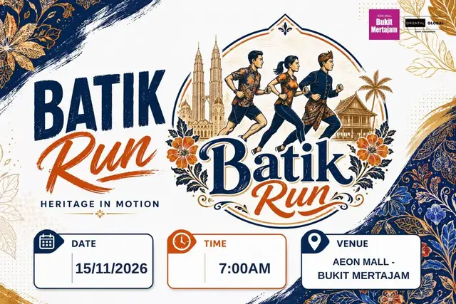 Batik Run 2026 - Bukit Mertajam logo