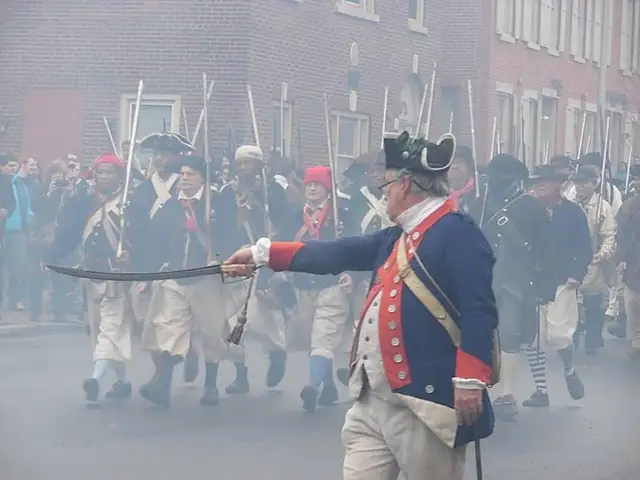 Battle of Princeton 250th Anniversary March logo