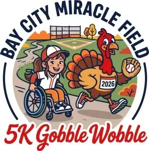 Bay City Miracle Field - 5K Gobble Wobble logo