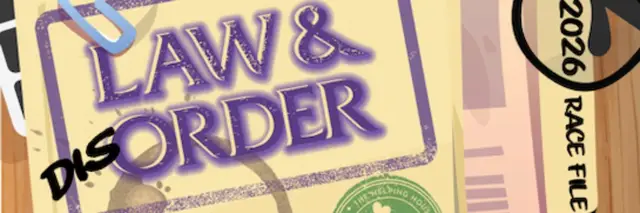Be the Piece that Matters: Law & (dis)Order logo