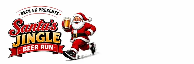 Beck 5k- Santa's Jingle Beer Run logo