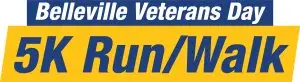 Belleville Veterans Day 5K Run / Walk logo