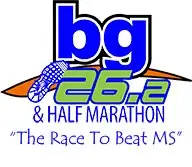 bg26.2 & half marathon and bg6000 logo