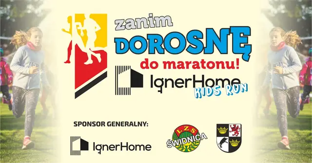 Biegi dla dzieci rozgrywanych jako impreza towarzysząca podczas  11. RST Półmaratonu Świdnickiego logo