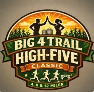 Big 4 Trail High-Five Classic 4, 8, & 12 Miler logo