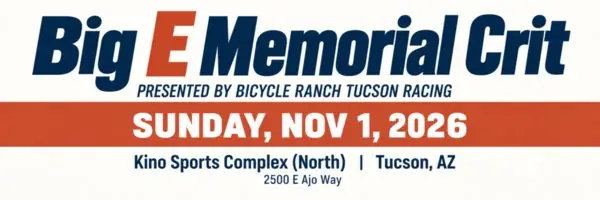 Big E Memorial Crit presented by Bicycle Ranch Tucson Racing logo
