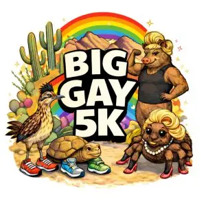Big Gay 5K logo