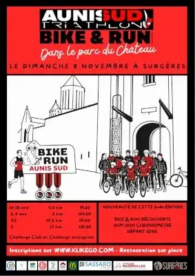 BIKE AND RUN AUNIS SUD logo
