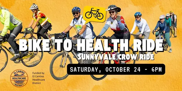 Bike to Health - Sunnyvale Halloween Crow Ride 2026 logo
