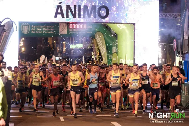 Binter Night Run Las Palmas de Gran Canaria logo