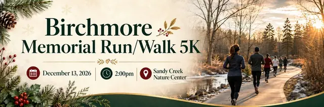 Birchmore Memorial Run/Walk for Fun 5K logo