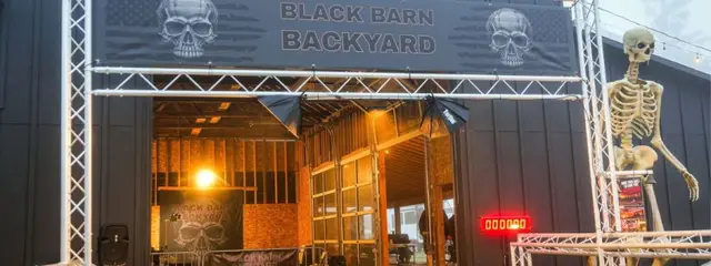 Black Barn Backyard Ultra logo