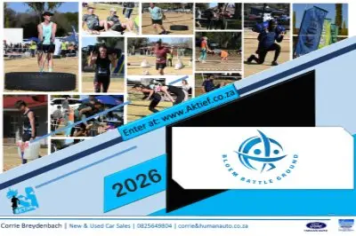 Bloem Battle Ground 2026 - Fitness Summer Series logo
