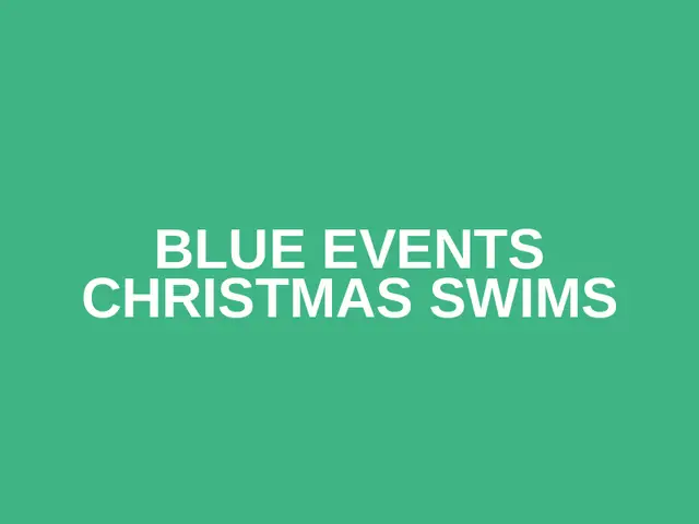 Blue Events Christmas Swims logo
