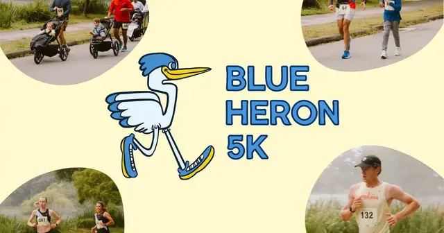 Blue Heron 5K 2027 logo