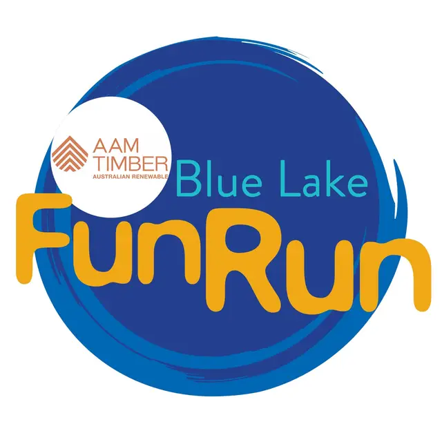 Blue Lake Fun Run 2026 logo