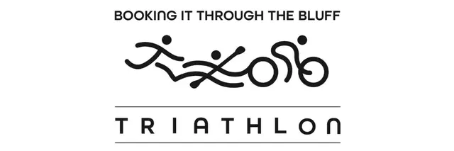 BOOKING IT Through the Bluff logo
