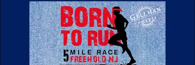BORN TO RUN 5 MILE RACE logo