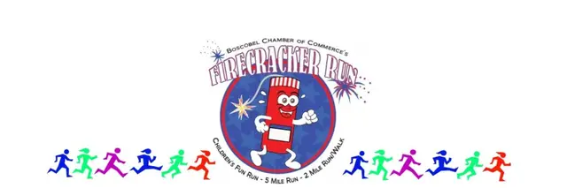 Boscobel Firecracker Run/Walk logo
