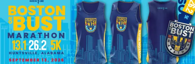 Boston or Bust Marathon logo