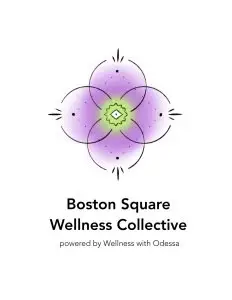 Boston Square Wellness Collective's 4th Annual SPRING INTO ACTION 5K logo