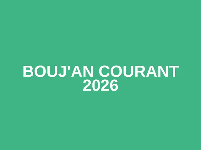BOUJ'AN COURANT 2026 logo