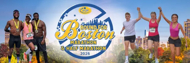 Bound for Boston Marathon & Half Marathon - Oklahoma City logo