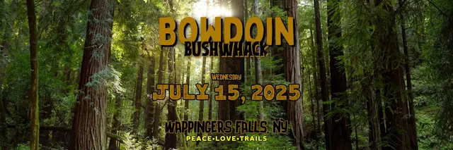 Bowdoin Bushwhack Presented by Peace, Love, Trails logo