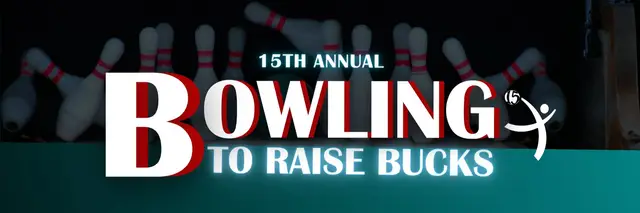 Bowling to Raise Bucks 26 logo