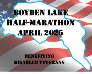 Boyden Lake Half-Marathon logo