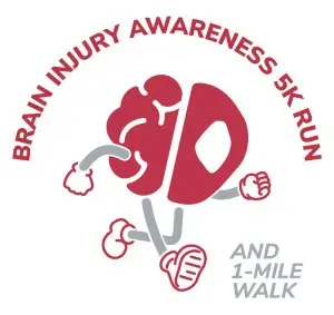 Brain Injury Awareness 5K Run and 1 Mile Family Walk logo
