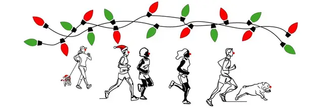 Brandon Bulldog Red Nose Run logo