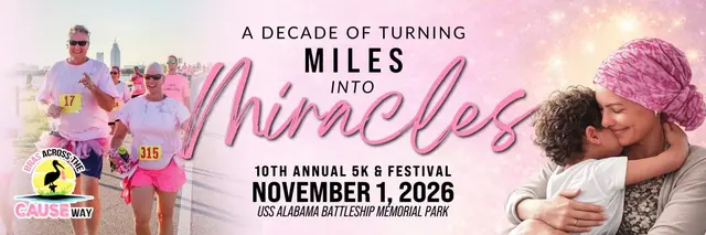 Bras Across the CAUSEway 5k & Festival logo