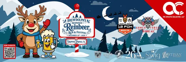Brewdolph's Rednosed Reinbeer Run logo