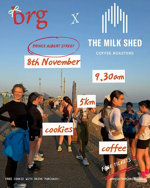 BRG X MILK SHED RUN logo