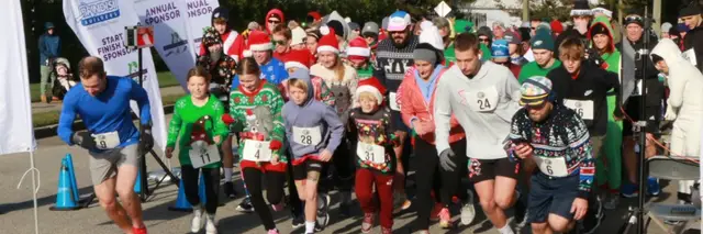 Brigantine Ugly Sweater Run & Family Frolic logo