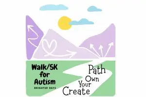 Brighter Days 5K/Walk For Autism logo