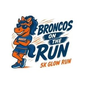 Broncos on the Run logo