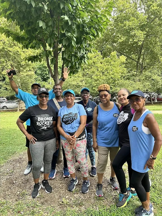 BronxRockets Run/Walk Group logo