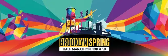 Brooklyn Spring Half, 10K, 5K logo