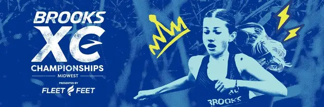 Brooks Midwest XC Championships logo