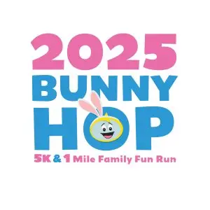 Bunny Hop 5K & 1 Mile Family Fun Run logo